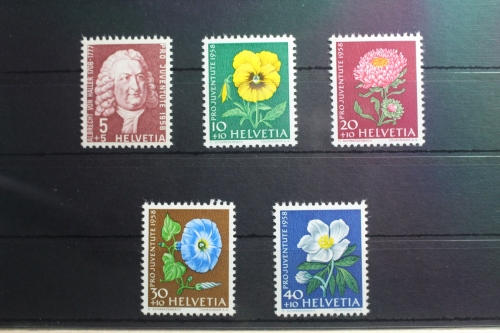 Schweiz 663-667 postfrisch #SL130