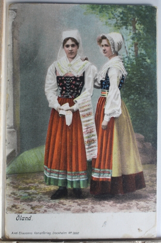 AK Öland Künstlerkarte 1907 gebraucht #PE704