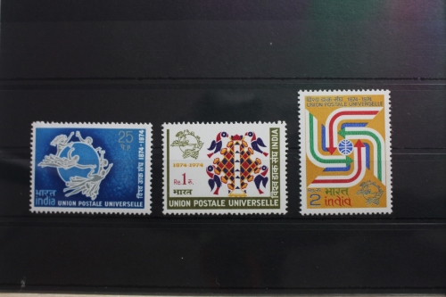 Indien 603-605 postfrisch Weltpostverein UPU #SL389