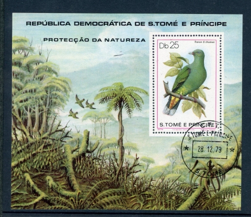 Sao Tomé und Principe Block 39 gestempelt