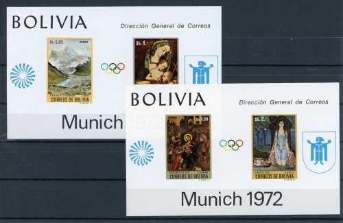 Bolivien Block34-35 postfrisch