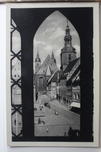 AK Eisleben Blick zum Markt ungebraucht #PE885