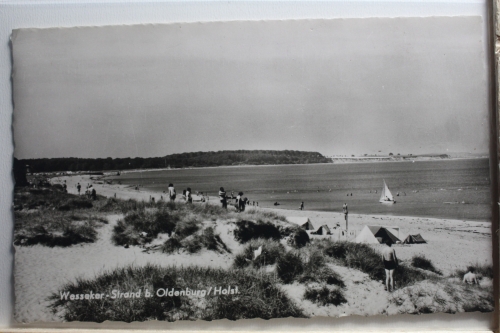 AK Oldenburg / Holst. Wesseker-Strand ungebraucht #PE893