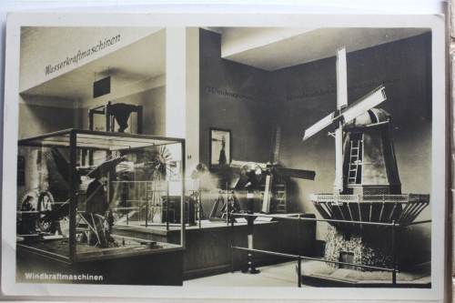 AK München Deutsches Museum - Windkraftmaschinen ungebraucht #PE981
