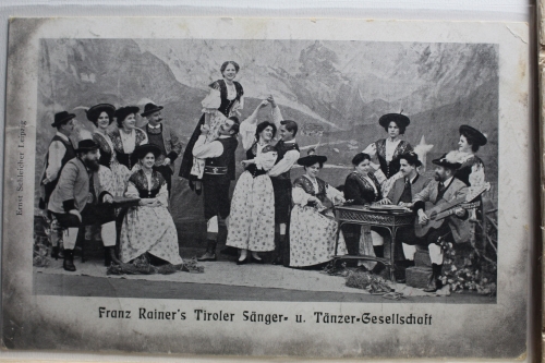 AK Deutschland Franz Rainer's Tiroler Sänger- u. Tanzgesellsch. gebraucht #PE990