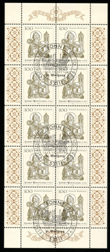 Bund Zehnerbogen 1762