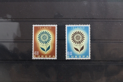Island 385-386 postfrisch #SM533