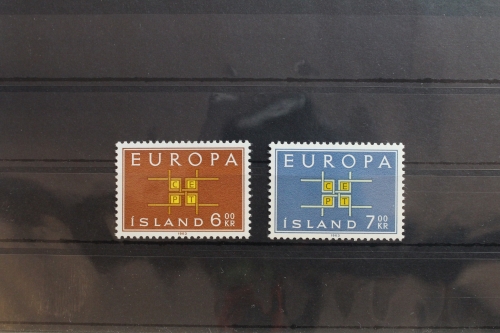 Island 373-374 postfrisch