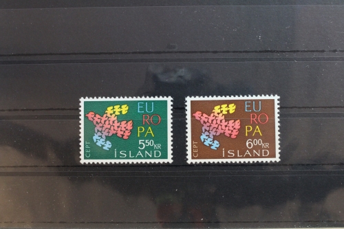 Island 354-355 postfrisch