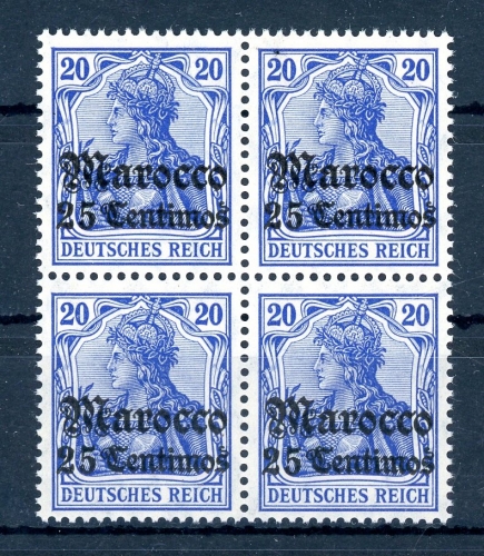 Deutsche APA Marokko 37a postfrisch