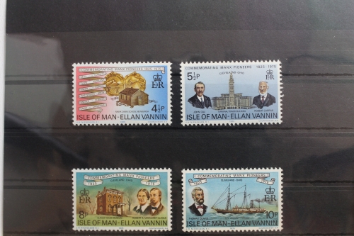 Großbritannien Isle of Man 54-57 postfrisch