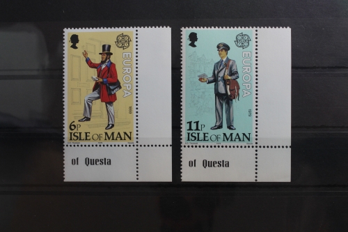 Großbritannien Isle of Man 142-143 postfrisch