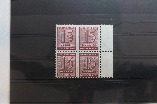 SBZ 133X wb Viererblock postfrisch