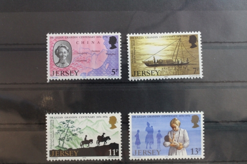 Großbritannien Jersey 153-156 postfrisch