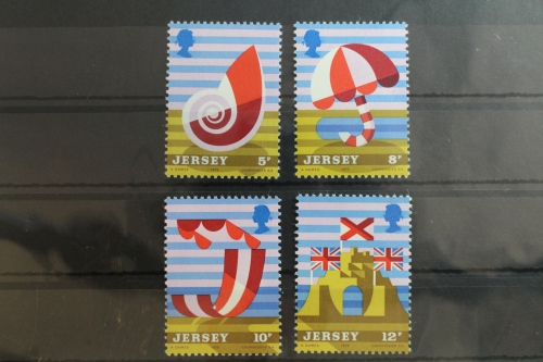 Großbritannien Jersey 119-122 postfrisch
