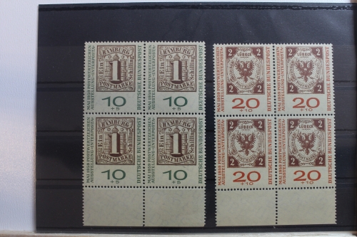 BRD 310b-311b postfrisch Viererblock #SP149