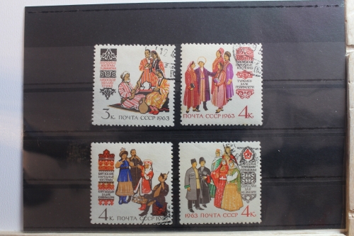 Sowjetunion 2739-2742 gestempelt