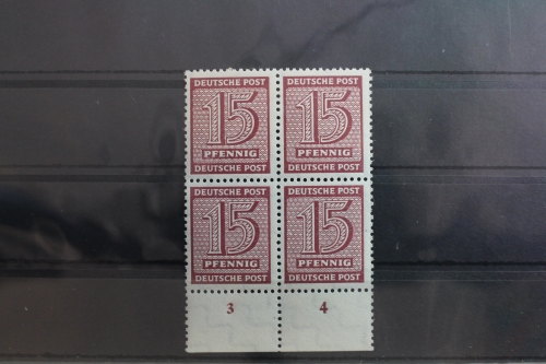 SBZ 133Y wb Viererblock postfrisch