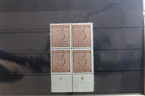 SBZ 126Y wd Viererblock postfrisch geprüft Ströh BPP #SP904