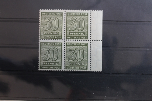 SBZ 135X wb Viererblock postfrisch geprüft Ströh BPP #SQ135