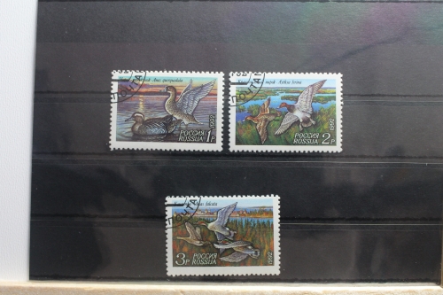 Russland 254-256 gestempelt