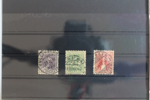 Schweiz 133-135 gestempelt