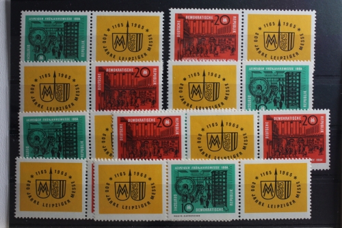 DDR W Zd 118 - W Zd 125 postfrisch