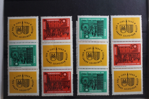 DDR S Zd 44 - S Zd 51 postfrisch #SR989