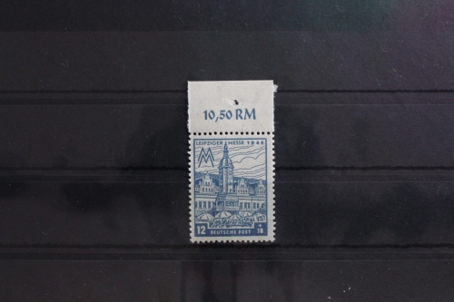 Sowjetische Besatzungszone 163AXb Oberrand postfrisch