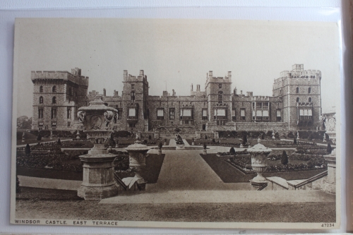 AK Windsor Castle East Terrce ungebraucht #PF531