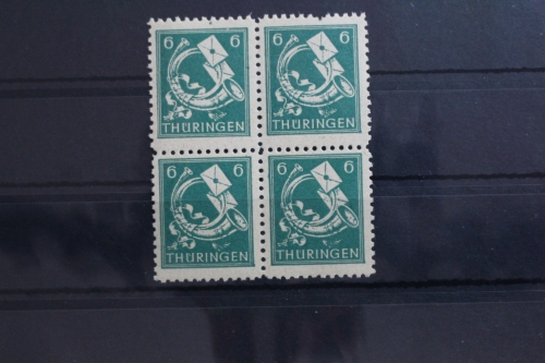 SBZ 95AXbs als Viererblock postfrisch