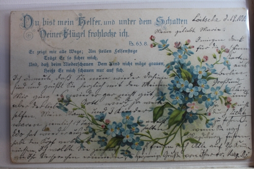 AK Deutschland Grußkarte 1905 gebraucht #PF569