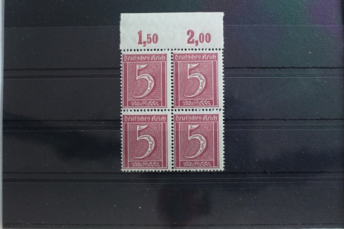 Deutsches Reich 158P OR postfrisch