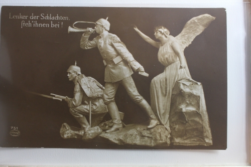 AK Deutschland Lenker der Schlachten, steht ihnen bei! ungebraucht #PF631