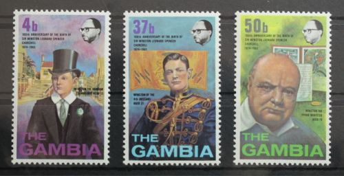 Gambia 297-299 postfrisch #ST385