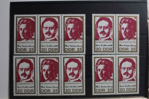 DDR W Zd 244 - W Zd 247 postfrisch Zusammendruck #SU865