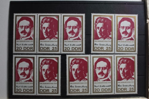 DDR W Zd 244 - W Zd 247 postfrisch
