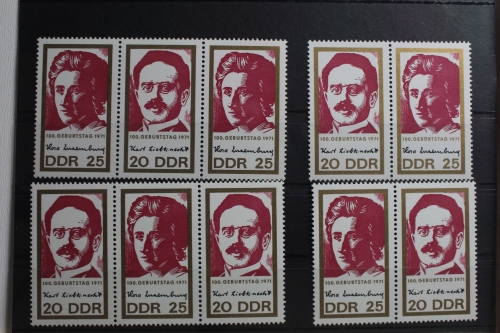 DDR W Zd 244 - W Zd 247 postfrisch Zusammendruck #SU867