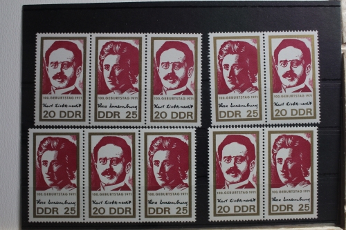 DDR W Zd 244 - W Zd 247 postfrisch