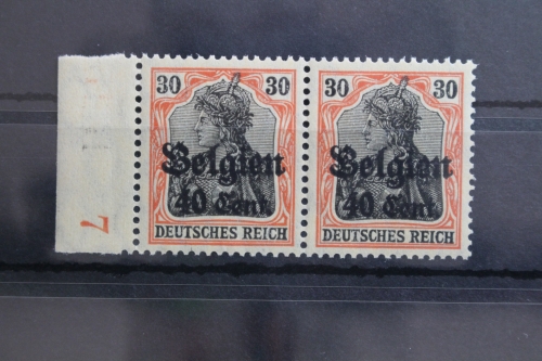 Deutsche Besetzung 1. WK Belgien 19 postfrisch