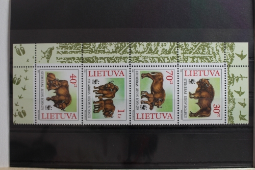 Litauen Kleinbogen mit 599-602 postfrisch #SX625