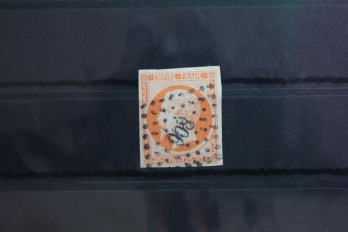 Frankreich 15a gestempelt Nummernstempel 806 #SV183