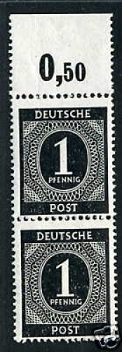 Alliierte Besetzung 911 P OR dgz postfrisch
