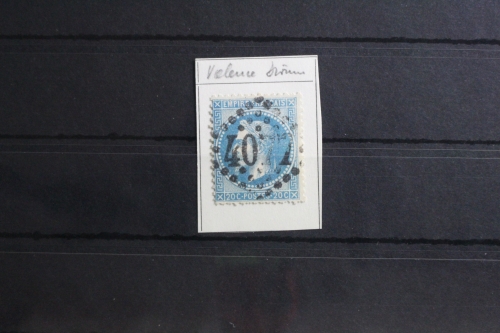 Frankreich 28 gestempelt Nummernstempel 4077 #SV678