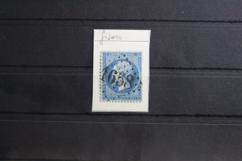 Frankreich 21 gestempelt Nummernstempel 1658 #SV650