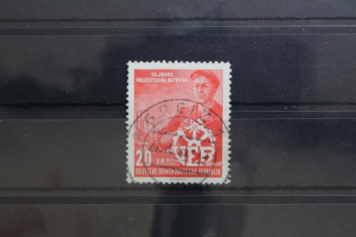 DDR 527 gestempelt Poststempel Bedarfsstempel #SX940