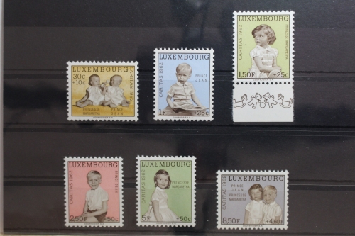 Luxemburg 660-665 postfrisch