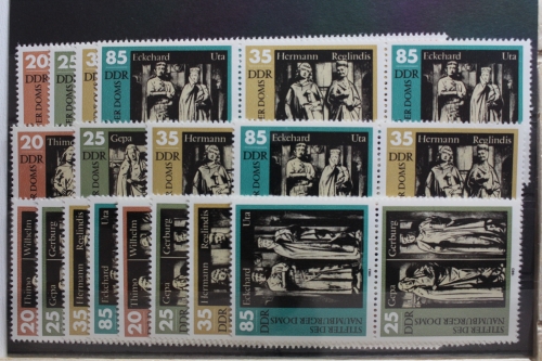 DDR W Zd 568 - W Zd 575 und S Zd 258 - S Zd 265 postfrisch #TA543