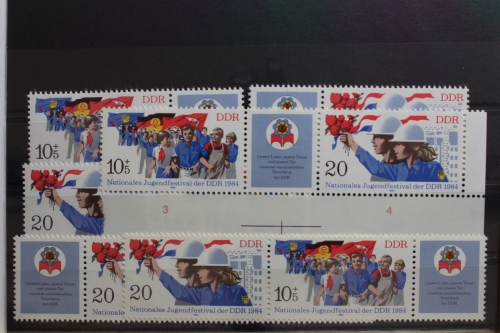 DDR W Zd 588 - W Zd 593 postfrisch #TA556