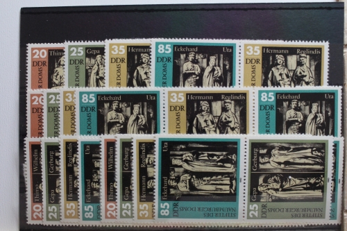 DDR W Zd 568 - W Zd 575 und S Zd 258 - S Zd 265 postfrisch #TA541